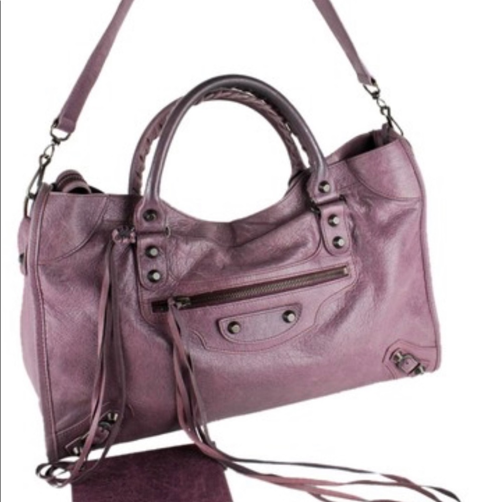 Balenciaga city bag.